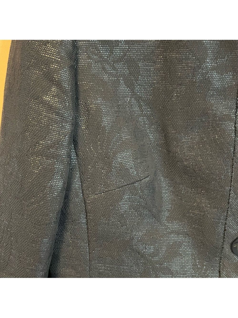 Talbots Jacquard Cropped Jacket - Picture 4 of 7